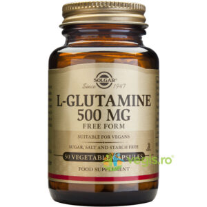 Reducere  L-Glutamine 500mg 50cps Vegetale