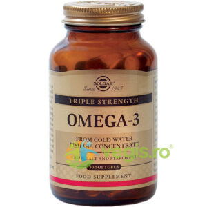 Reducere  Omega-3 Triple Strength (Ulei de peste) 1400mg 50cps