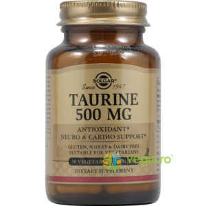 Reducere  Taurine (Taurina) 500mg 50cps Vegetale