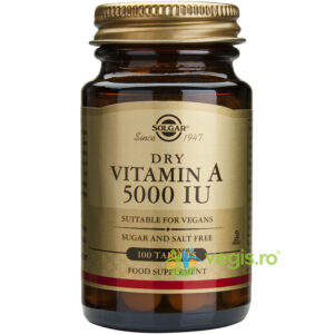 Reducere  Vitamina A 5000iu 100tb