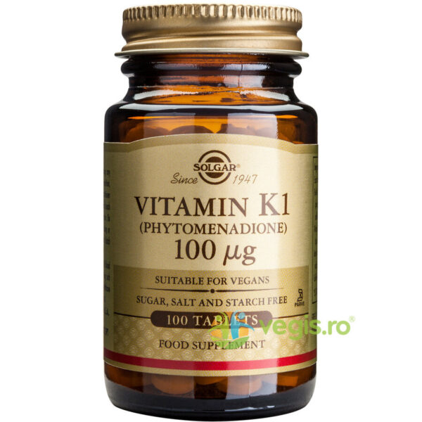 Reducere  Vitamina K1 100mcg 100tb