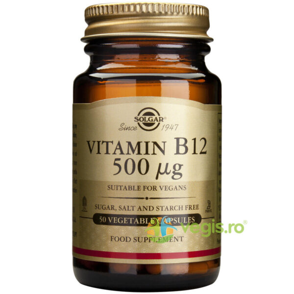 Reducere  Vitamina B12 500mcg 50cps(Cobalamina)