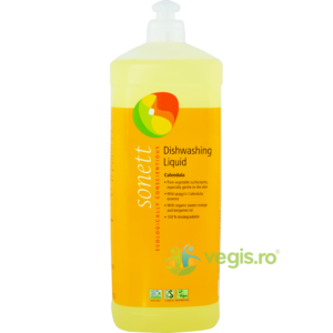 Reducere  Detergent Lichid De Vase Cu Galbenele Ecologic/Bio 1L Sonett