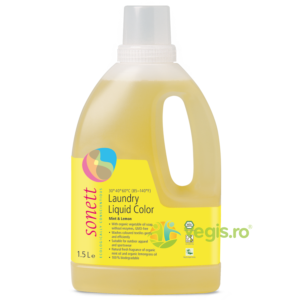 Reducere  Detergent Lichid pentru Rufe Colorate cu Menta si Lamaie Ecologic/Bio 1.5L