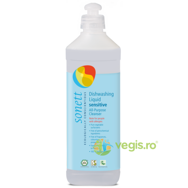 Reducere  Detergent Universal Sensitiv Ecologic/Bio 500ml Sonett