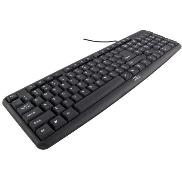 Reducere  Tastatura ergonomica TK102 PS/2, 107 taste, Negru