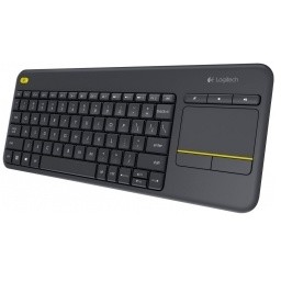 Reducere  Tastatura Logitech Wireless Touch Keyboard K400 Plus Black (US International) 920-007145