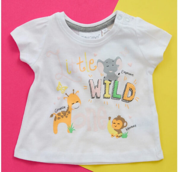 Reducere  Tricou fetite – Little wild one