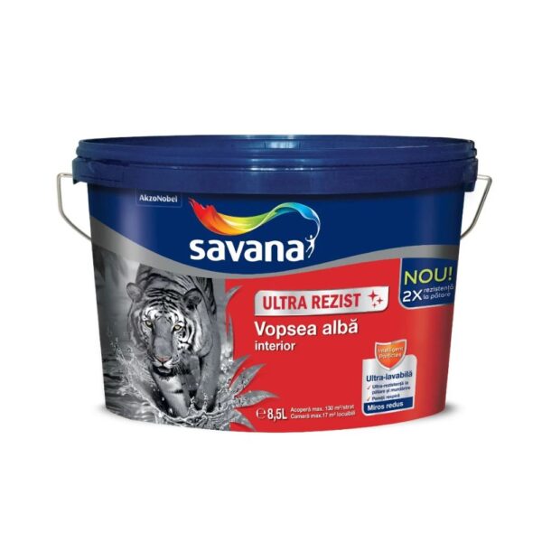 Reducere  Vopsea superlavabila pentru interior Savana 8.5 L Reducere