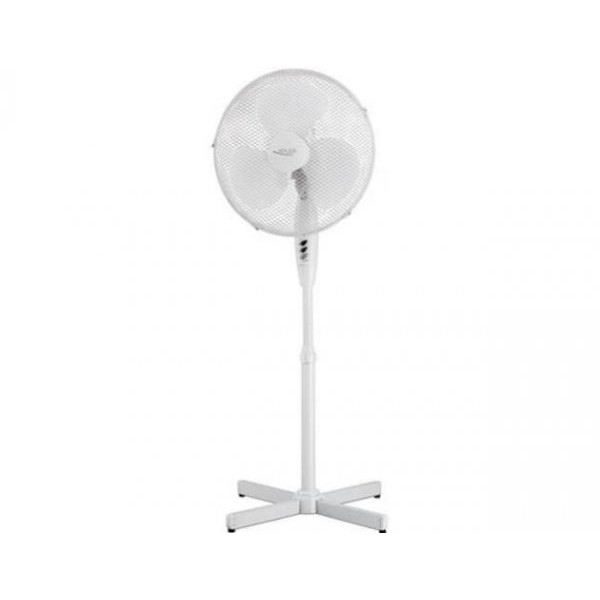 Reducere  Ventilator Ventilator cu Picior, Reglabil, Cap Rotativ, Diametru 40cm, Putere 45W, 3 Viteze, Inaltime Reglabila, Culoare Alb