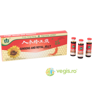 Reducere  Ginseng + Royal Jelly 200+300mg 10fiole*10ml