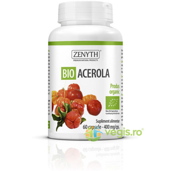 Reducere  Acerola Ecologica/Bio 400mg 60cps