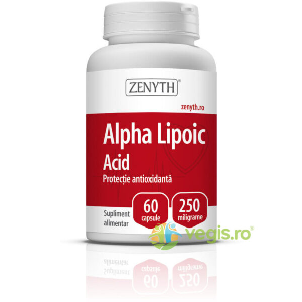 Reducere  Alpha Lipoic Acid 250mg 60cps