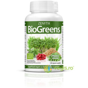 Reducere  BioGreens Ecologic/Bio 120cps