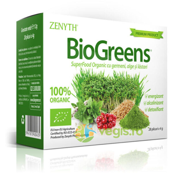 Reducere  BioGreens Ecologic/Bio 28plicuri