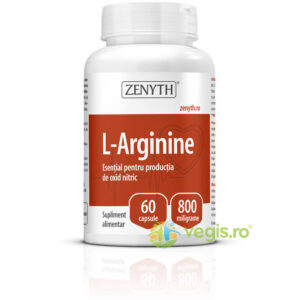 Reducere  L-Arginine 800mg 60cps