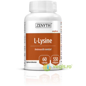 Reducere  L-Lysine 550mg 60cps