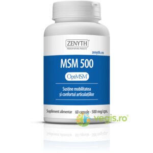 Reducere  MSM 500mg 60cps