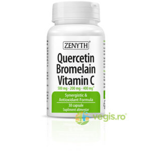 Reducere  Quercetin Bromelain Vitamina C 30cps