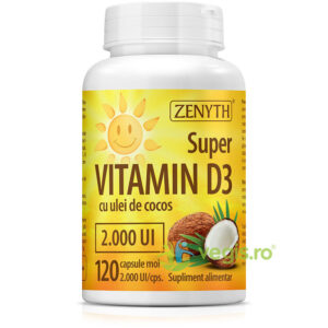 Reducere  Super Vitamina D3 2000ui 120cps