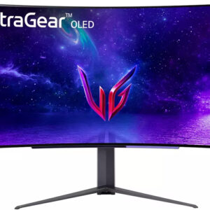 Reducere  ✅ Monitor LED LG Gaming UltraGear 45GR95QE-B Curbat 44.5 inch UWQHD OLED 0.03 ms 240 Hz HDR FreeSync Premium & G-Sync Compatible Reducere