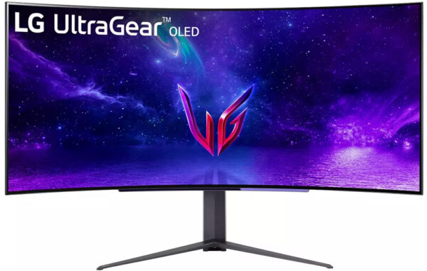 Reducere  ✅ Monitor LED LG Gaming UltraGear 45GR95QE-B Curbat 44.5 inch UWQHD OLED 0.03 ms 240 Hz HDR FreeSync Premium & G-Sync Compatible Reducere