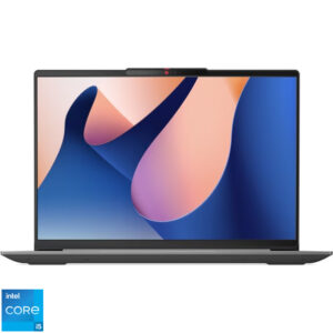 Reducere  ✅ Laptop Lenovo 14” IdeaPad Slim 5 14IAH8, WUXGA OLED, Procesor Intel® Core™ i5-12450H (12M Cache, up to 4.40 GHz), 16GB DDR5, 1TB SSD, GMA UHD, No OS, Cloud Grey Reducere