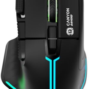 Reducere  ✅ Mouse Gaming Canyon GM-636 Fortnax RGB Black Reducere