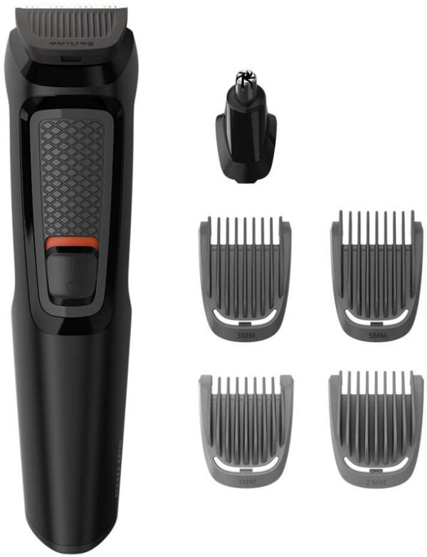 Reducere  ✅ Aparat de tuns Philips Multigroom Seria 3000 6 in 1 MG3710/15, Fara fir, Lame cu ascutire automata Reducere