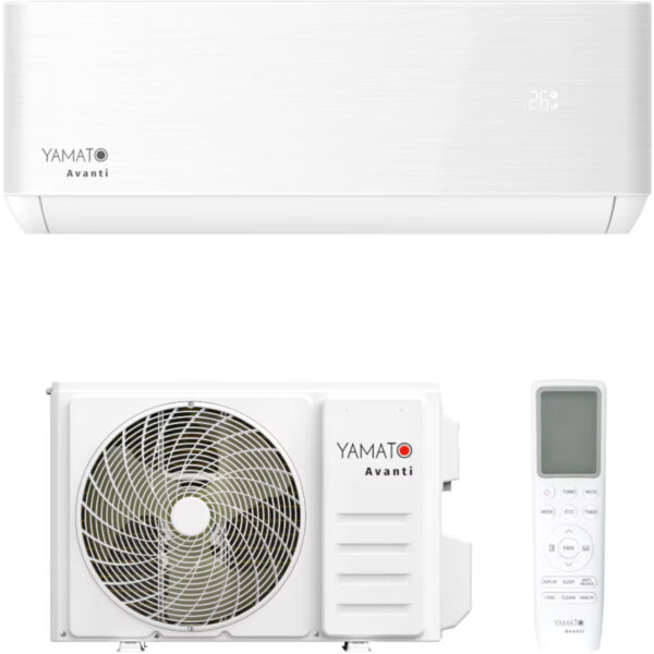 Reducere  ✅ Aer conditionat Yamato Avanti YW09T3, 9000 BTU, Clasa A++/A+, Wi-Fi, Inverter, Bipolar Ionic Generator, Lampa UV-C, Golden Fin + Kit instalare inclus Reducere