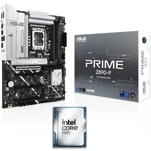 Reducere  ✅ Startup Kit Intel Arrow Lake, Core Ultra 7 265KF 3.9GHz + ASUS PRIME Z890-P Reducere