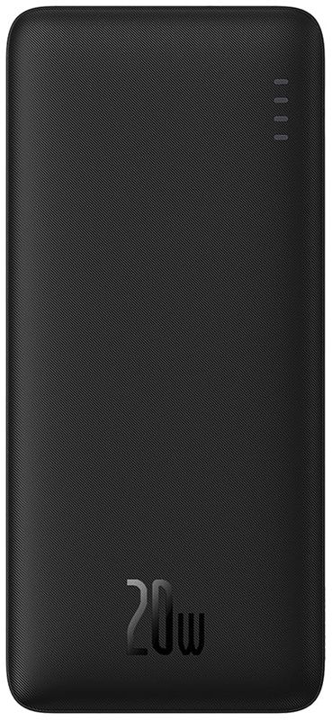 Reducere  ✅ Baterie externa Baseus Airpow 10000 mAh, 1x USB-C, 1x USB, 20W, Black Reducere