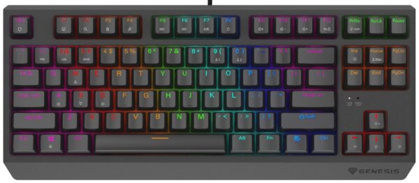 Reducere  ✅ Tastatura Gaming Genesis THOR 230 TKL RGB Outemu Red Switch Mecanica Reducere