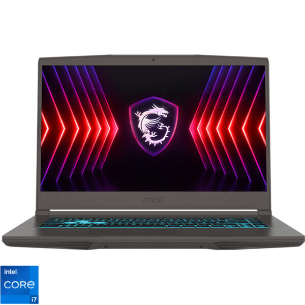 Reducere  ✅ Laptop MSI Gaming 15.6” Thin 15 B12UCX, FHD 144Hz, Procesor Intel® Core™ i7-12650H (24M Cache, up to 4.70 GHz), 16GB DDR4, 512GB SSD, GeForce RTX 2050 4GB, Free DOS, Cosmos Gray Reducere