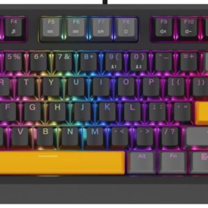 Reducere  ✅ Tastatura Gaming Genesis THOR 230 TKL RGB Anchor Grey Pozitive Outemu Red Switch Mecanica Reducere