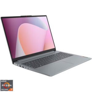 Reducere  ✅ Laptop Lenovo 16” IdeaPad Slim 3 16ABR8, WUXGA IPS, Procesor AMD Ryzen™ 7 7730U (16M Cache, up to 4.5 GHz), 16GB DDR4, 1TB SSD, AMD Radeon, No OS, Arctic Grey Reducere