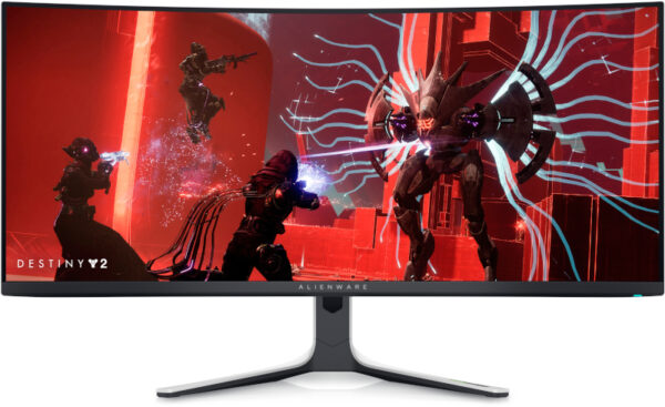 Reducere  ✅ Monitor LED Alienware Gaming AW3423DW Curbat 34 inch UWQHD QD-OLED 0.1 ms 175 Hz HDR G-Sync Ultimate Reducere