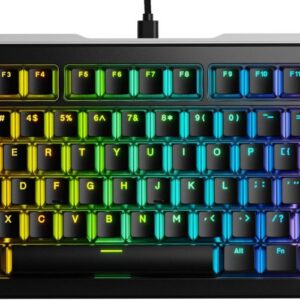 Reducere  ✅ Tastatura Gaming Glorious GMMK 3 Pro Black RGB 75% Prebuilt, Fox MX Switch, Mecanica Reducere