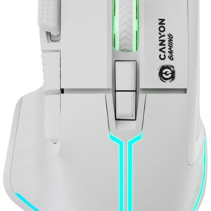 Reducere  ✅ Mouse Gaming Canyon GM-636 Fortnax RGB White Reducere