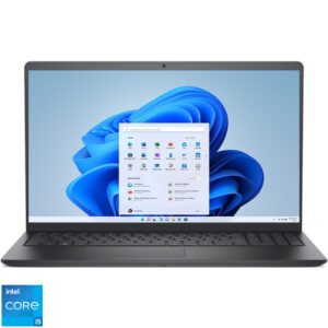 Reducere  ✅ Laptop DELL 15.6” Vostro 3530, FHD 120Hz, Procesor Intel® Core™ i5-1335U (12M Cache, up to 4.60 GHz), 16GB DDR4, 512GB SSD, Intel Iris Xe, Win 11 Pro, Carbon Black, 3Yr ProSupport Reducere