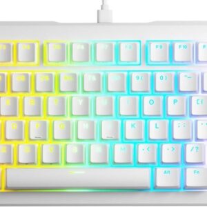 Reducere  ✅ Tastatura Gaming Glorious GMMK 3 White RGB 75% Prebuilt, Fox HE Switch, Mecanica Reducere