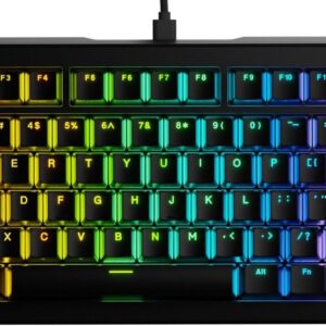 Reducere  ✅ Tastatura Gaming Glorious GMMK 3 Black RGB 75% Prebuilt, Fox HE Switch, Mecanica Reducere