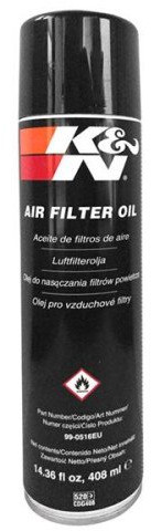 Reducere  ✅ Curatare A/C & Odorizant K&N Ulei Filtru Aer Air Filter Oil, 408ml Reducere