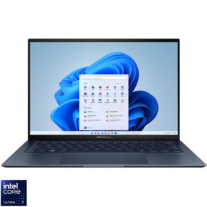 Reducere  ✅ Ultrabook ASUS 13.3” Zenbook S 13 OLED UX5304MA, 3K, Procesor Intel® Core™ Ultra 7 155U (12M Cache, up to 4.80 GHz), 32GB DDR5X, 1TB SSD, Intel Graphics, Win 11 Pro, Ponder Blue Reducere