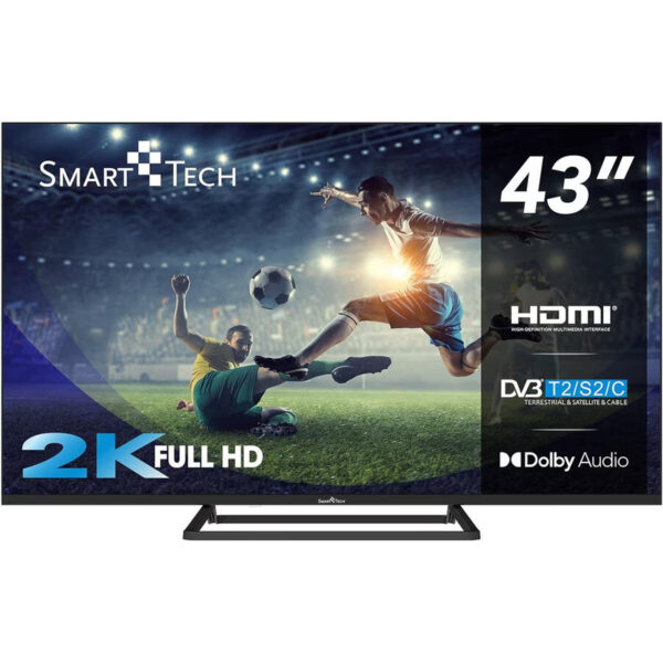 Reducere  ✅ Televizor LED Smart Tech 43FN01V3 Seria FN01V3 109cm negru Full HD Reducere