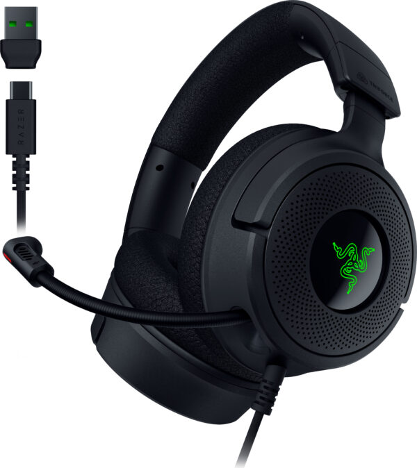 Reducere  ✅ Casti Gaming Razer Kraken V4 X RGB Black Reducere