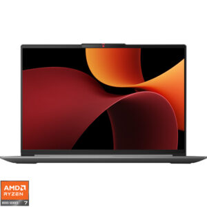 Reducere  ✅ Laptop Lenovo 16” IdeaPad Slim 5 16AHP9, WUXGA IPS, Procesor AMD Ryzen™ 7 8845HS (16M Cache, up to 5.1 GHz), 16GB LPDDR5X, 1TB SSD, AMD Radeon 780M, No OS, Cloud Grey Reducere