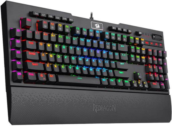 Reducere  ✅ Tastatura Gaming Redragon Brahma RGB Mecanica Blue Switch Reducere