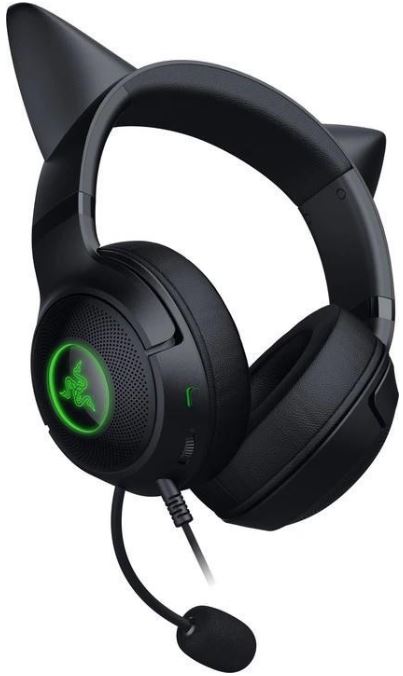 Reducere  ✅ Casti Gaming Razer Kraken Kitty Edition V2 Black Reducere