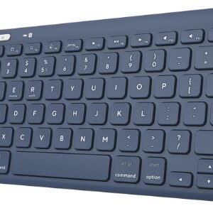 Reducere  ✅ Tastatura Trust Lyra Compact Wireless Blue Reducere